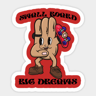 Funny Fingerboard Sticker